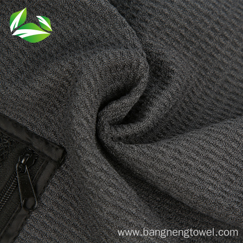 Yoga mat towel with grip